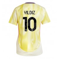 Camisa de Futebol Juventus Kenan Yildiz #10 Equipamento Secundário Mulheres 2024-25 Manga Curta